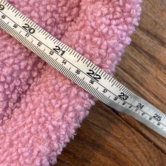 Wild fable pink Sherpa hooded quarter zip size small - Picture 3 of 7